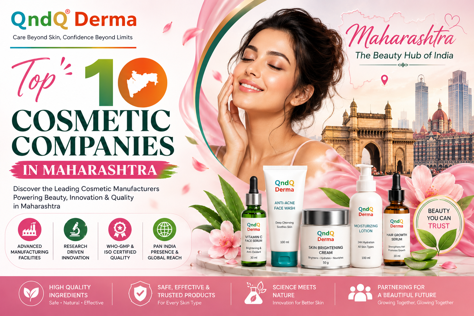 Top 10 Cosmetic Companies in Maharashtra